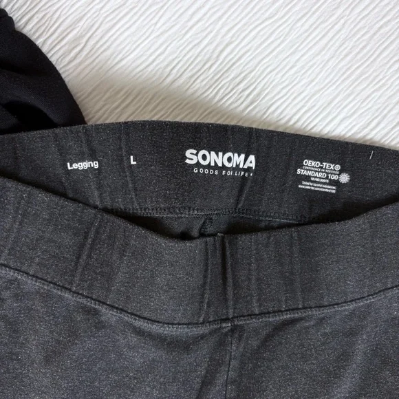 Loungewear Pant Bundle - Black, Gray and Blue Women’s size Large - Picture 6 of 7